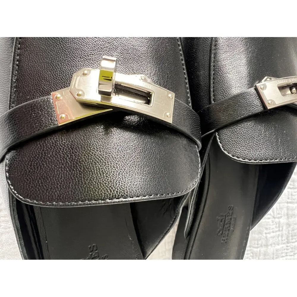 Never Worn: Hermes Oz Mule - EU 38.5 (Kelly Buckle) - Picture 2 of 6